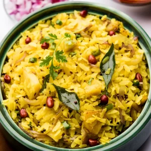 Poha. Healthy Breakfast